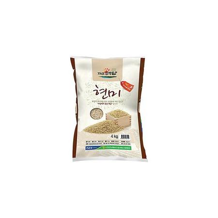서천군농협 자연해답 현미 4kg × 1개 : 원라이브:쇼핑몰
