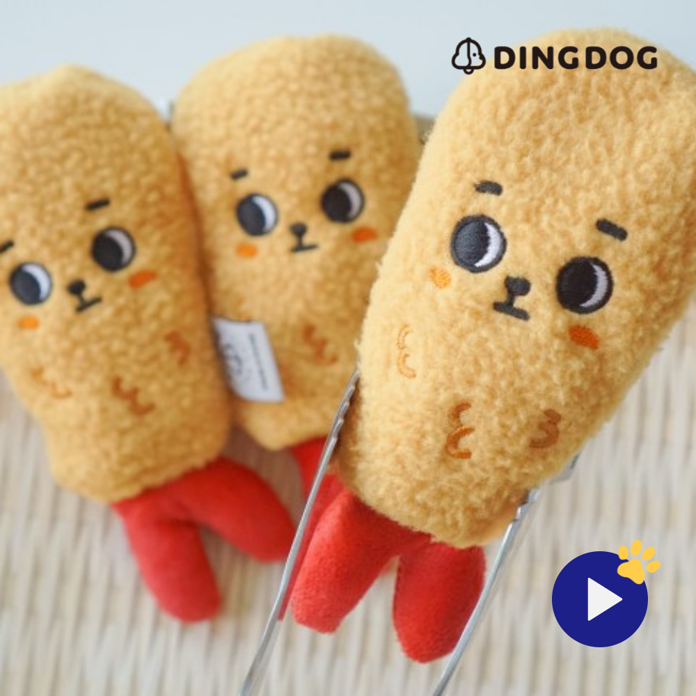 딩독 DINGDOG 꼬마김밥 노즈워크 강아지 바스락 장난감 : 개냥놀이터