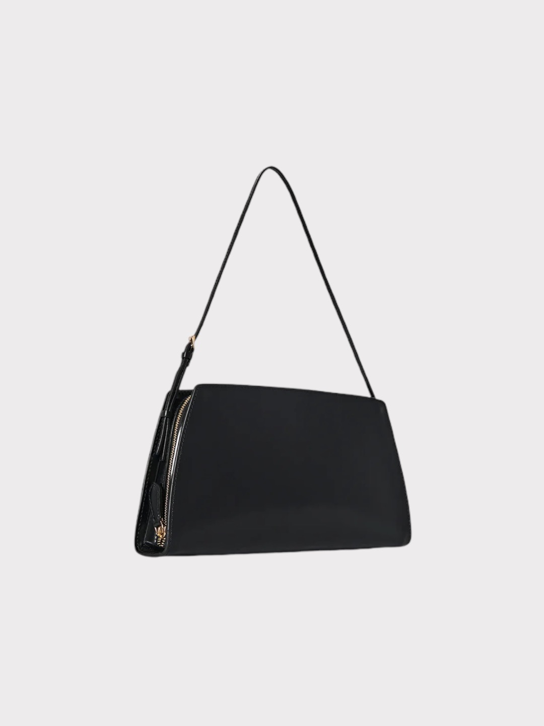더로우 DALIA 가죽 바게트백 블랙 W1563 L61BLSG : milangotstyle