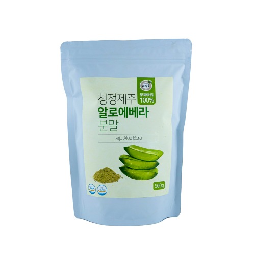 [건강기능식품] 푸른들 제주 알로에 베라 분말 500g 알로에아보레센스 : 하나홍익몰