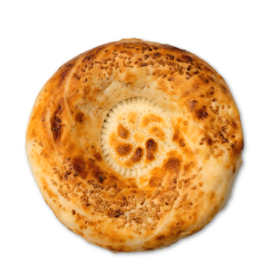 탄드르 유기농 신선한 우즈베키스탄 전통빵 300g-320g TANDYRA UZBEK FLAT (BREAD) 300g-320g : 멜니짜