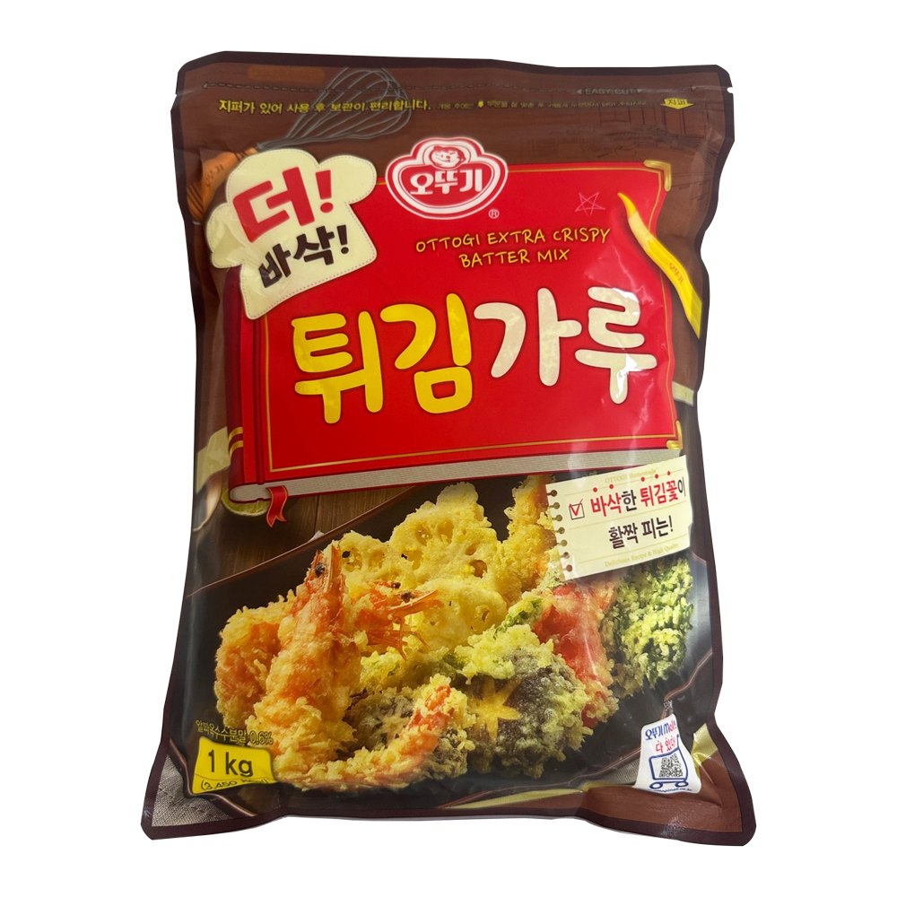 오뚜기 바삭하고 고소한 튀김가루 1kg (8801045420042) : 서울서남부농협하나로마트