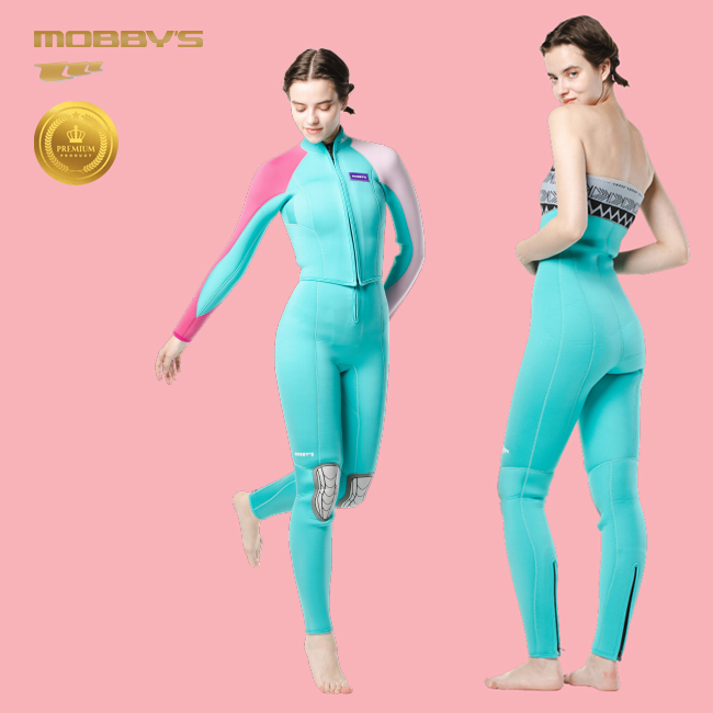 모비스 스킨 스쿠버 다이빙 웻 슈트 쉬즈코코 투피스 3.5mm (일본생산) : 스쿠버아울렛