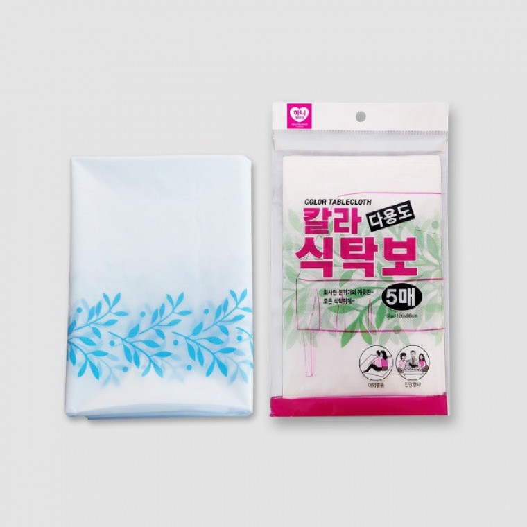[다잇소]   하니 칼라 다용도 식탁보 5매(색상랜덤) : 수빈앤수지