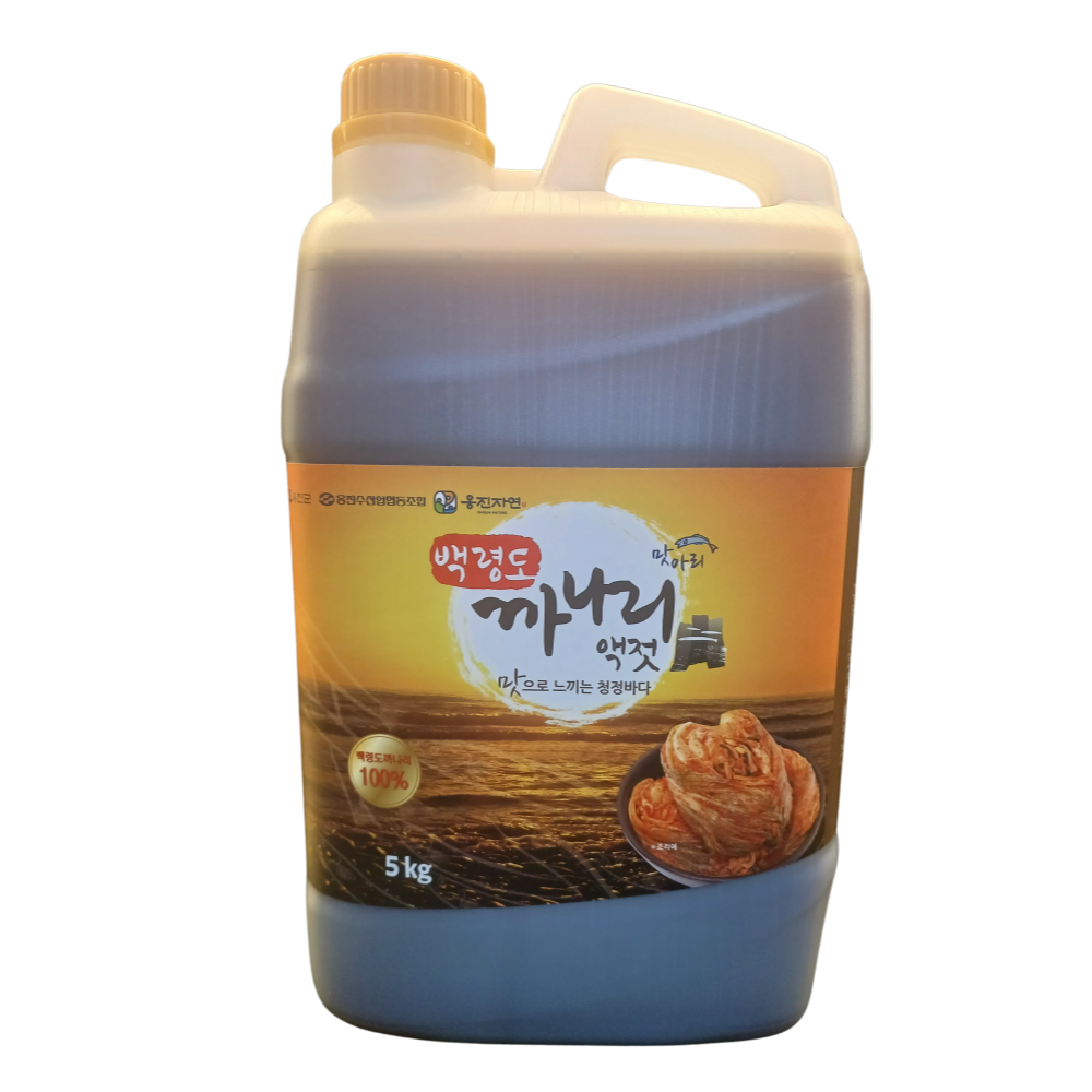 까나리액젓 옹진수협 3KG 5KG 10KG : 연안부두 효성상회