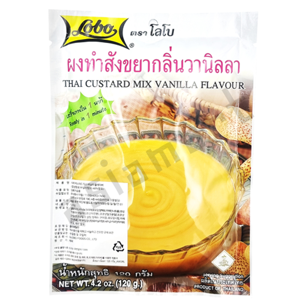 태국소스 로보 타이 커스터드 믹스 바닐라 120g 빵 케이크용 쨈 크림 아시아마트 : 아시아마트스토어