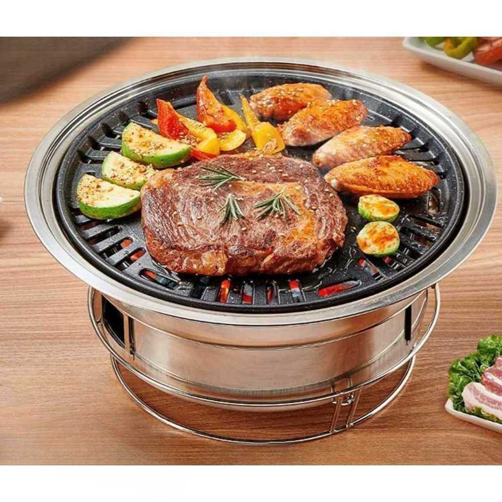 바베큐 그릴 화로대 숯불화로 캠핑 불멍 연탄구이 캠핑 : 제이앤상점