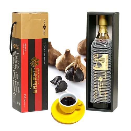 고함량 SAC 가바블랙갈릭 750ml 흑마늘 청 엑기스 즙 5스틱 추가증정 : 벼리점빵