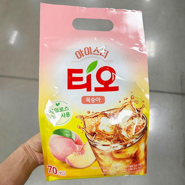 티오 아이스티 복숭아 13g x 70개입 x 1개 : 내일배송샵