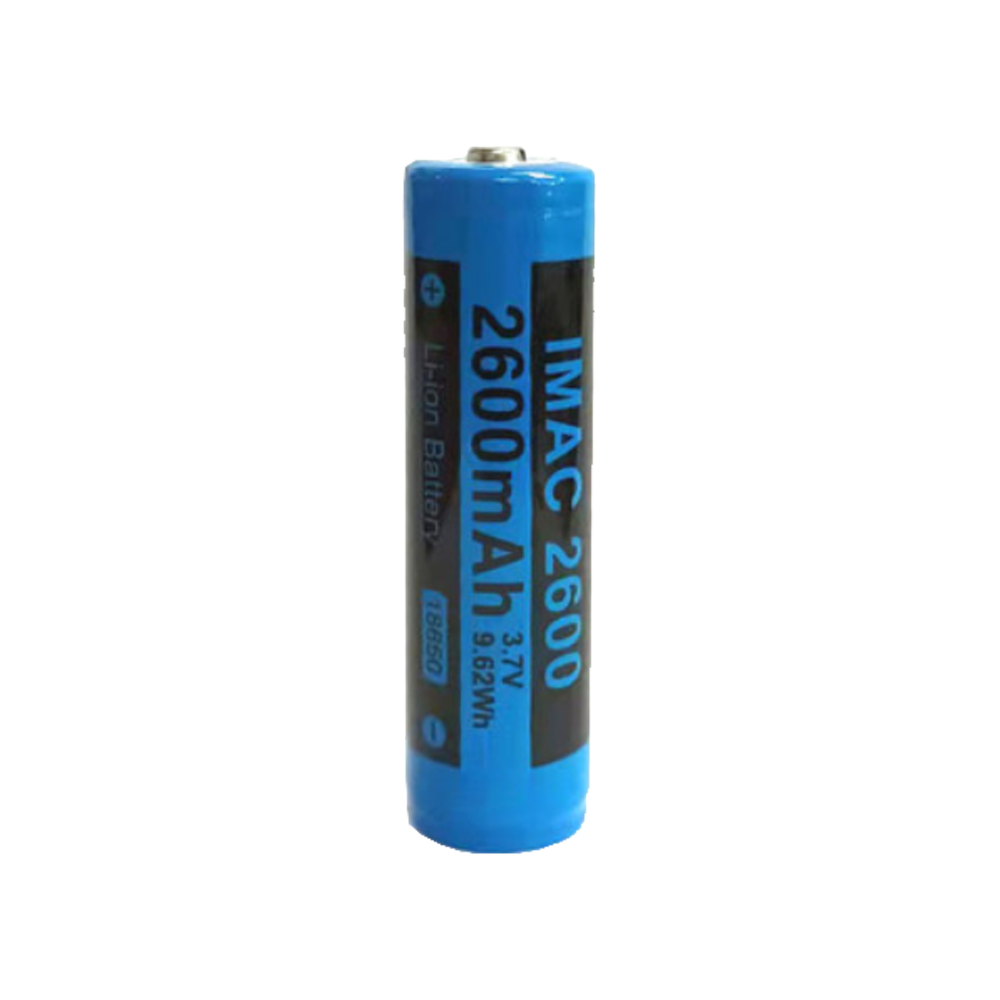 2600mAh 18650 충전지 축전지 밧데리 LI-ION 리튬 이온 충전 KC 보호회로 : 엘디라이트