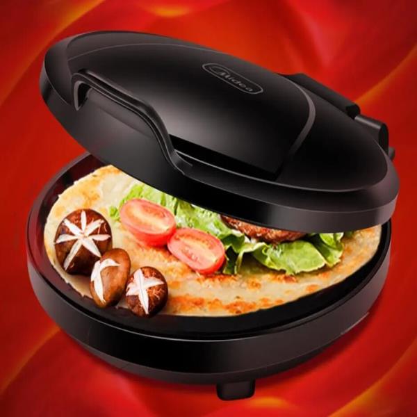 Midea-JHN30FS 가정용 전기 베이킹 팬 팬케이크 피자 메이커 치킨 프라이어 음식 기계 바베큐 스테이크 계란 고기 튀김 : 로모모