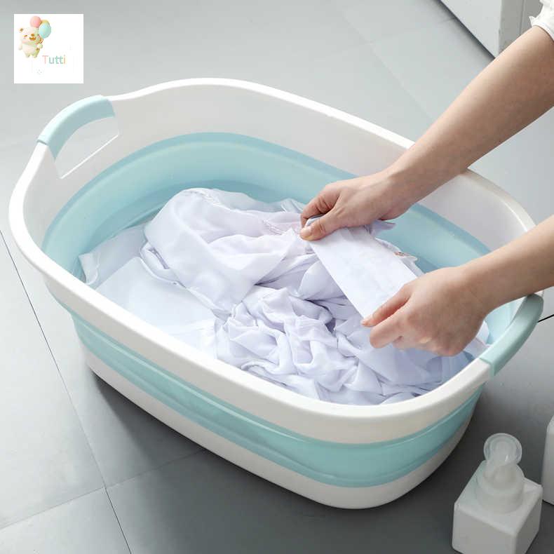 욕조 김장 고무통 빨래 세차물통 접이식대야특대형 다라이 : 나의청춘