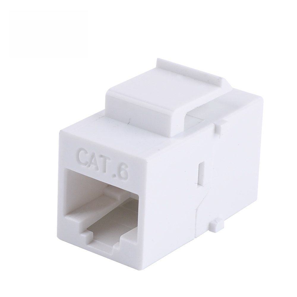 (COMS) CAT.6 RJ45 랜 커플러 키스톤잭/8P8C : 런파스