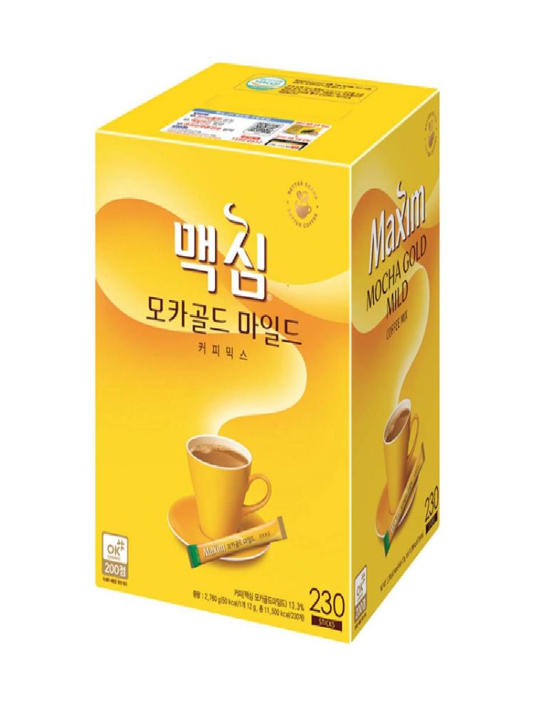 맥심 모카골드 마일드 커피믹스 12g X 230개입 : 떨이천국
