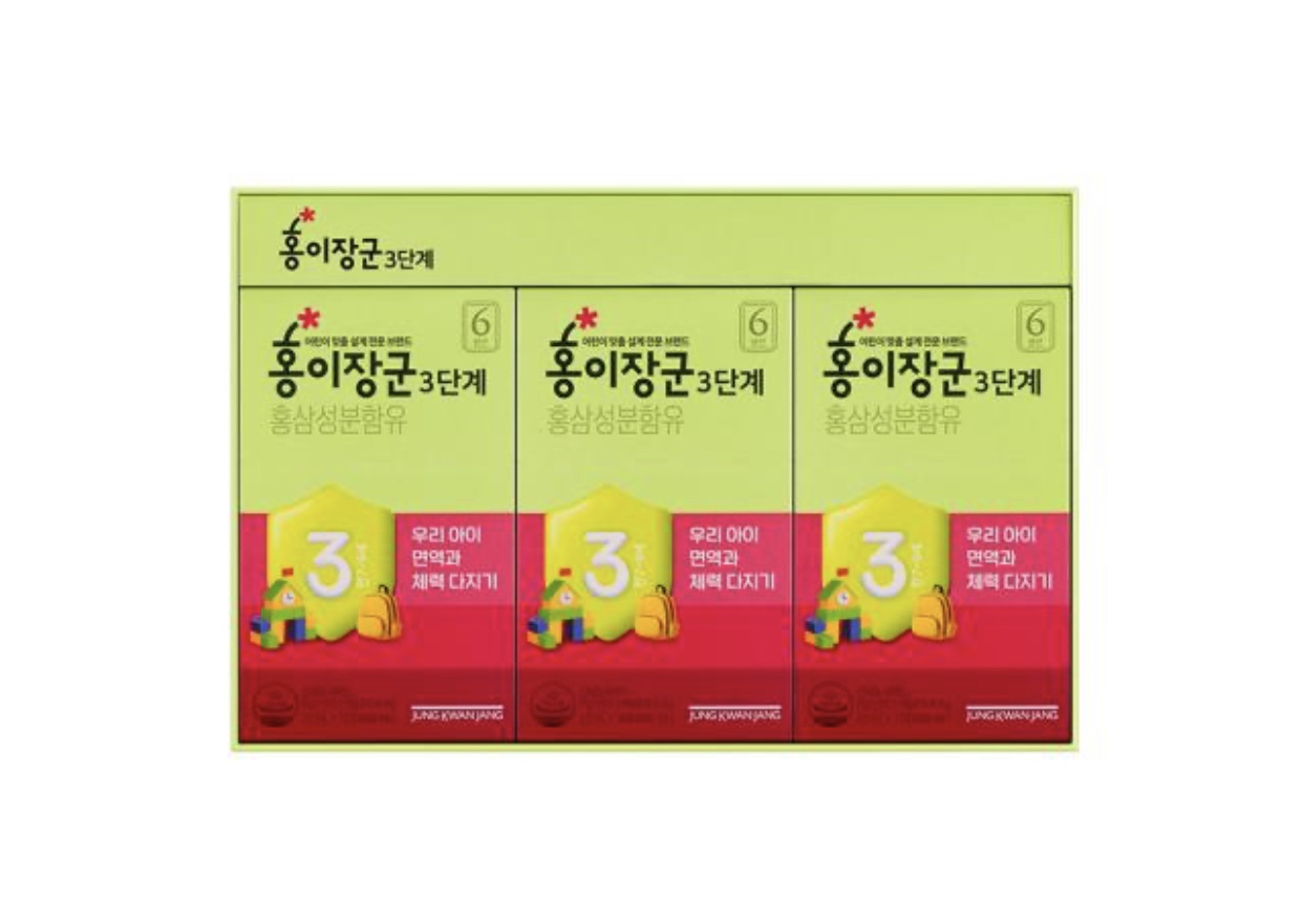 정관장 홍이장군 3단계 (20mlx90일분)/3개월분 : 활기찬 건강