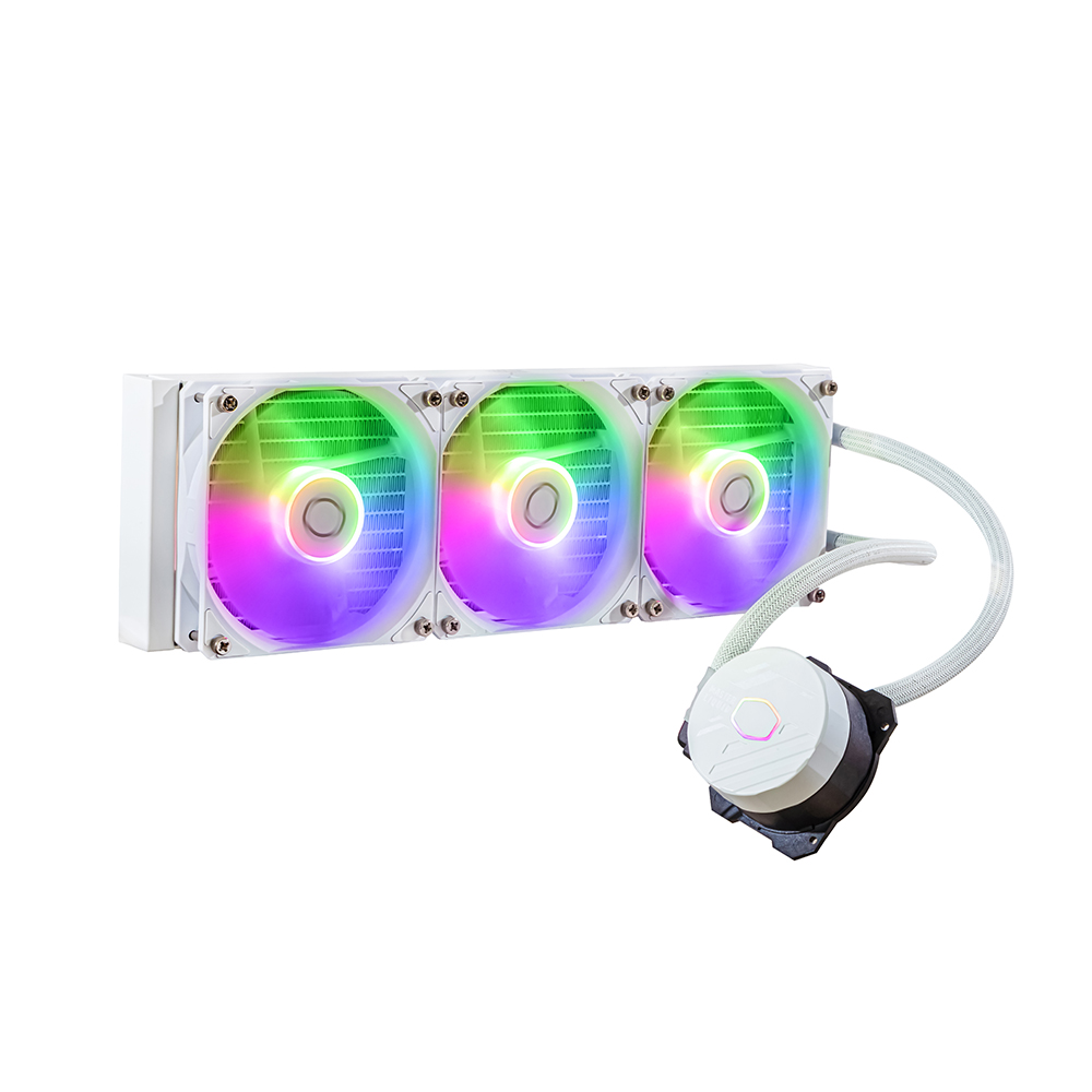 쿨러마스터 MasterLiquid 360L Core ARGB WHITE CPU 수냉쿨러. : 주식회사 아몽컴퍼니