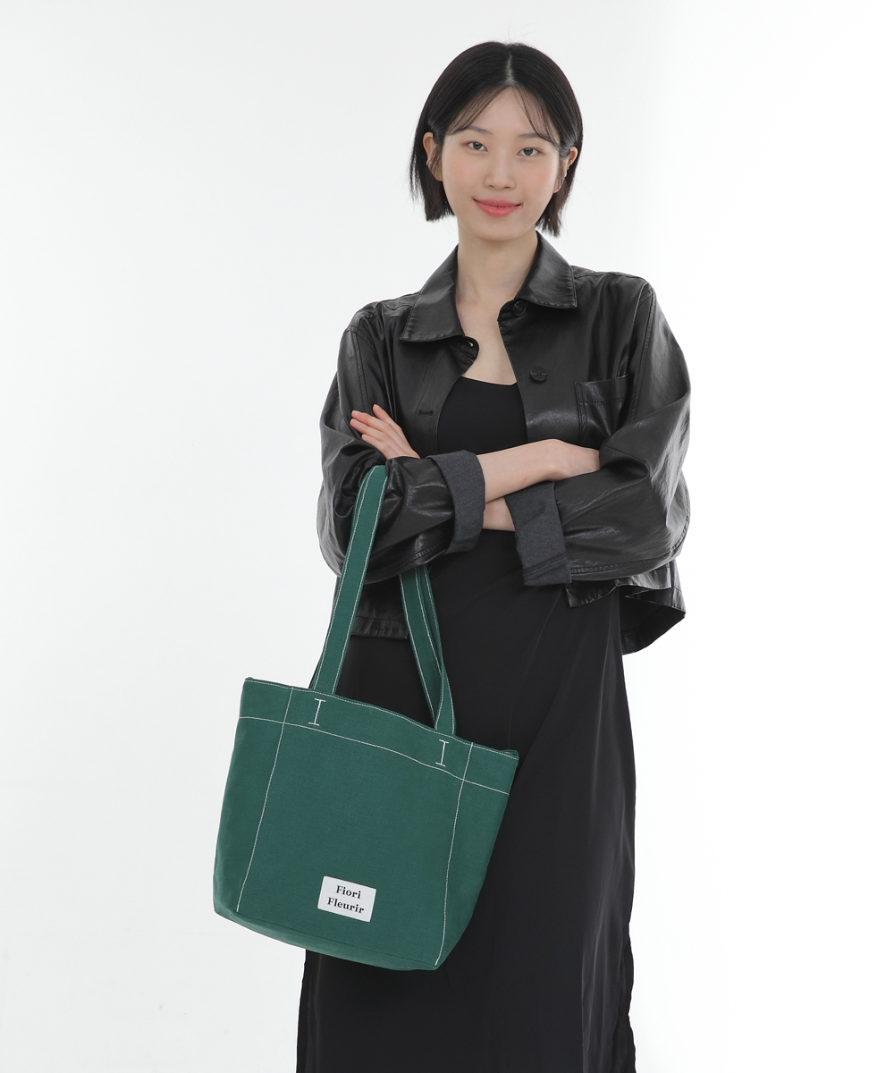 피오리플레리르 fiorifleurir BRISA CANVAS GREEN 숄더백 : 피오리플레리르