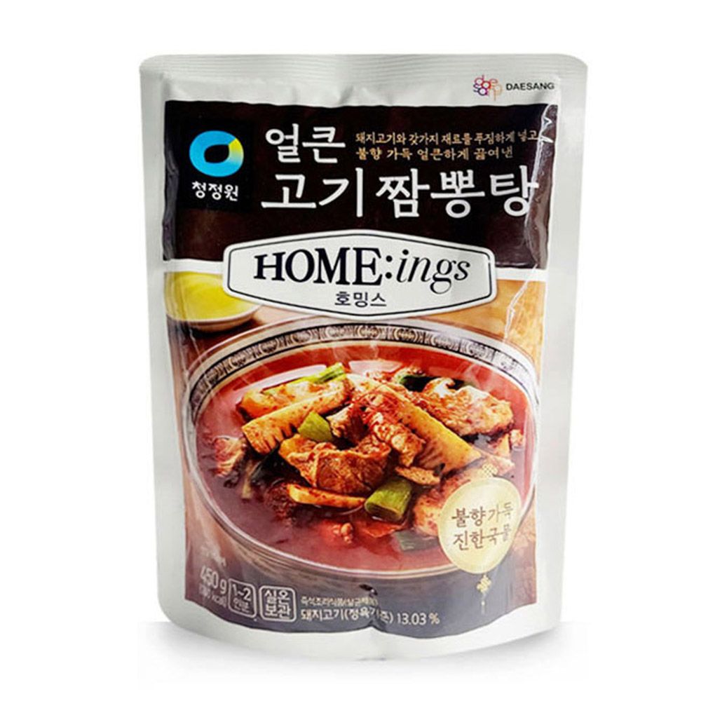 불향 가득 얼큰한 간편식사 요리 단 짬뽕탕 품 즉석 아침 혼족 컵밥 혼밥 가정 컵국 고기 : 착한커머스05