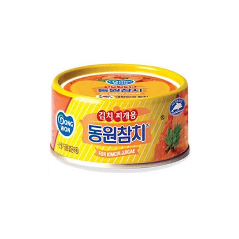 김치찌개용 참치 100gX12개 다랑어 생선 통조림 등푸른 오 : 착한커머스05