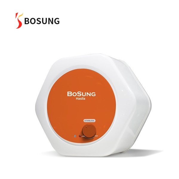 [보성산업] 하슬라 스테인레스 전기온수기 하향식 15L(BSW-150S) 국내산 당일발송 : 경 북