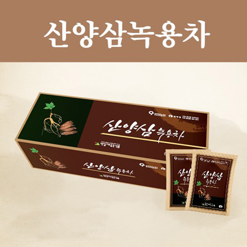 산양삼녹용차 50티백(1gx50T) : 장수만세 공식몰