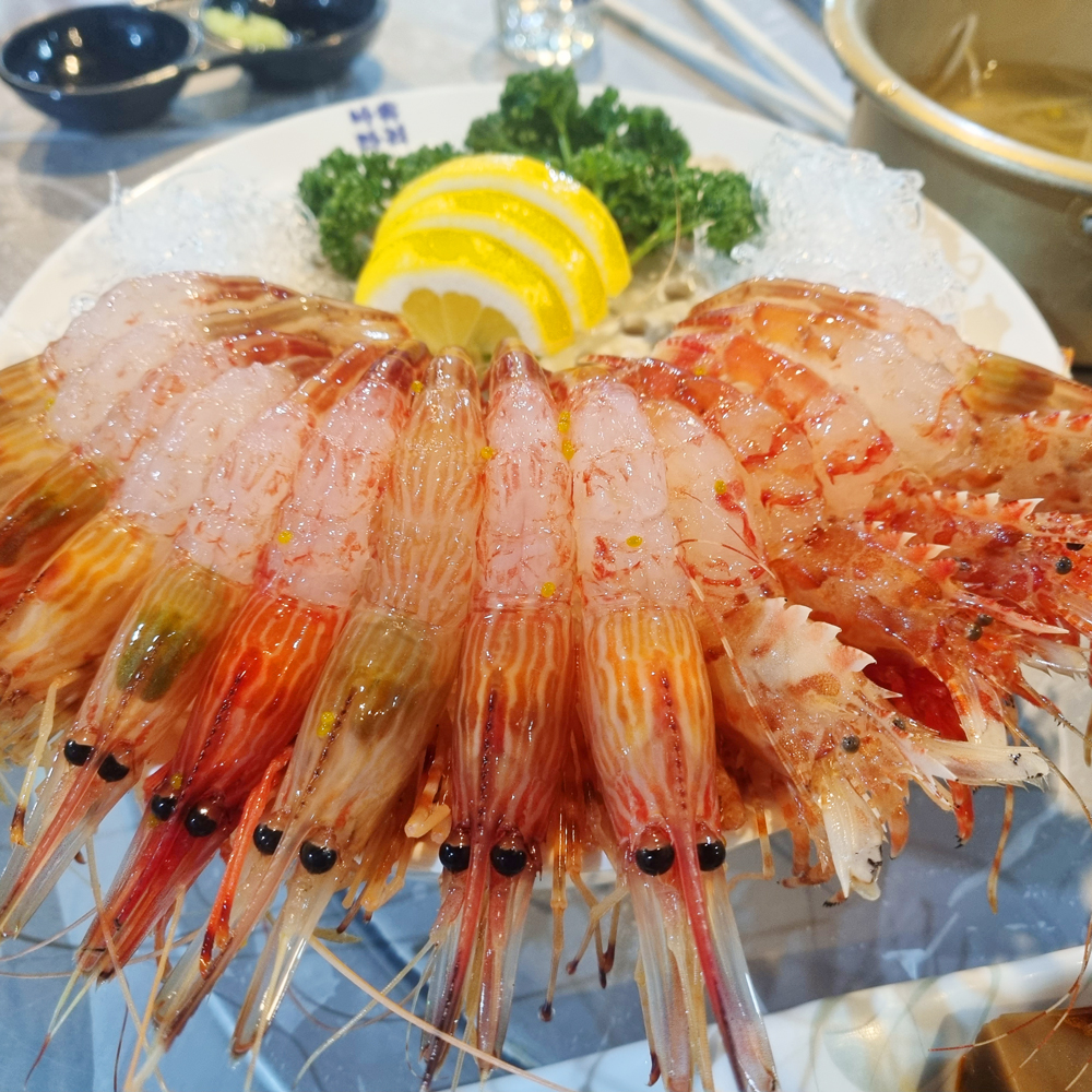 활 생물 급냉 제철 독도새우 꽃새우 닭새우 500g 1kg : 산정마을