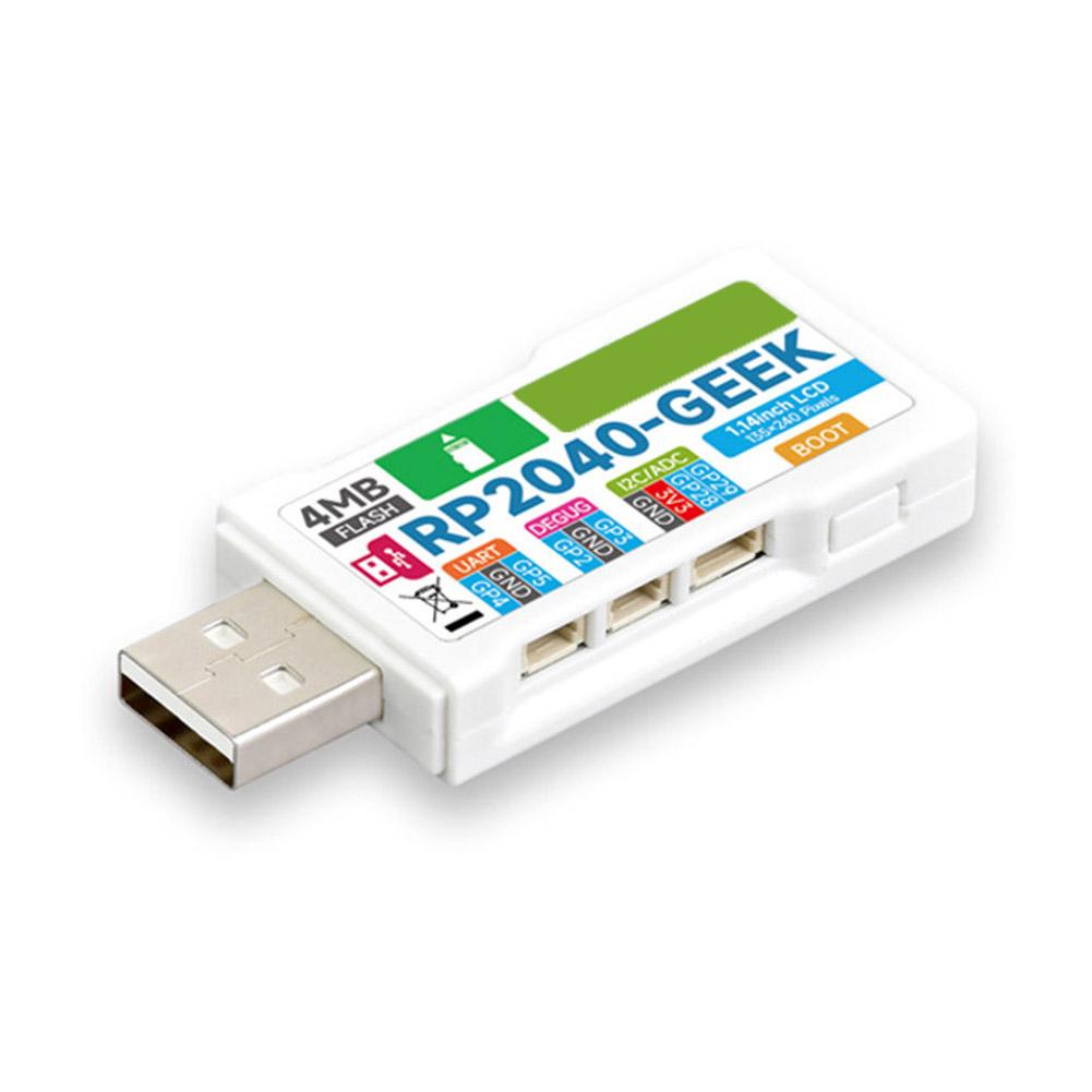 Raspberry Pi Pico RP2040-GEEK 개발 보드 기반 컬러 LCD 1.14 인치 RP2040 65K M0D7 포함 : 모모스 스토리