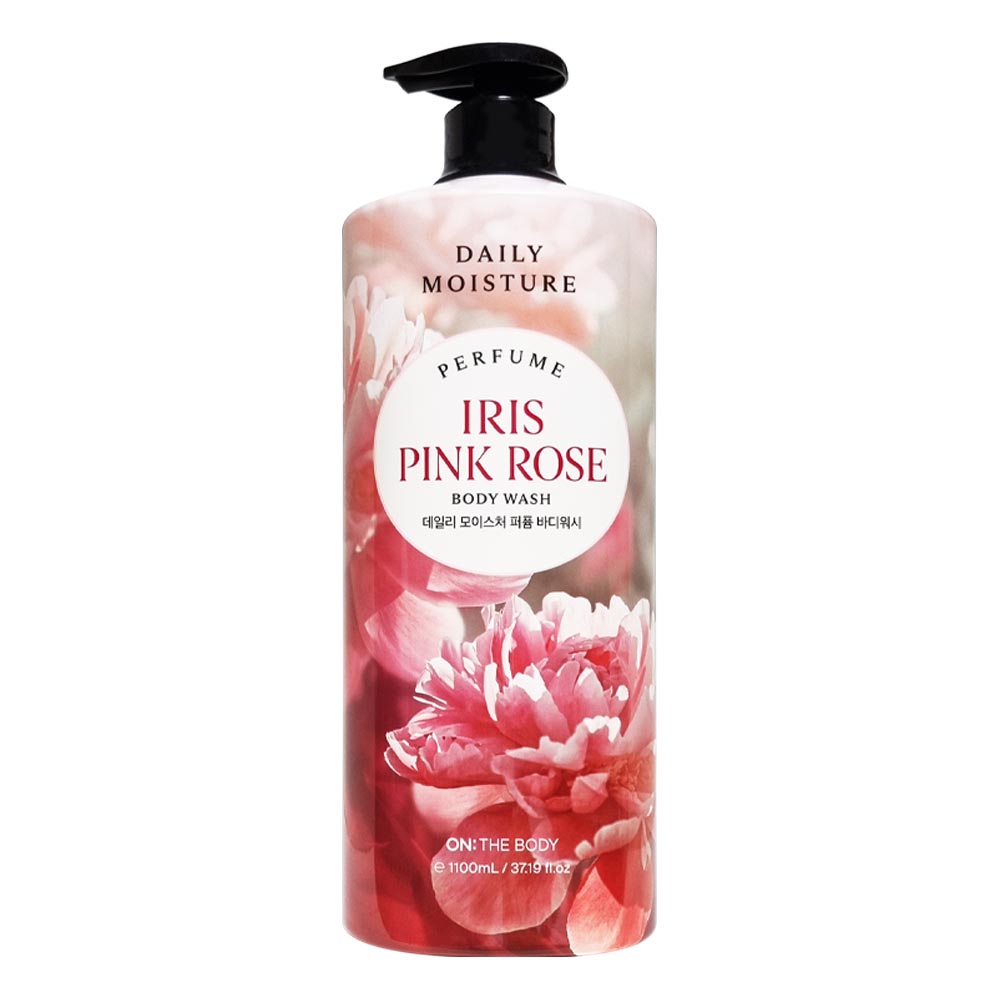 온더바디 데일리 모이스처 퍼퓸 바디워시 아이리스 로즈향 1100mL x 1개 : 더조은유통8667
