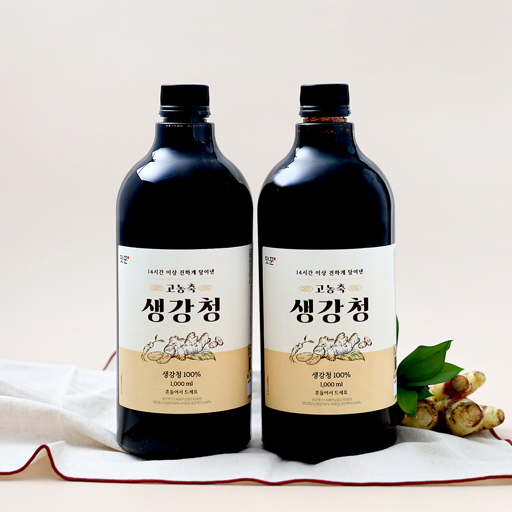 맛꾼 생강청 진하게 달인 고농축생강청 대추 도라지 함유 : 맛꾼푸드