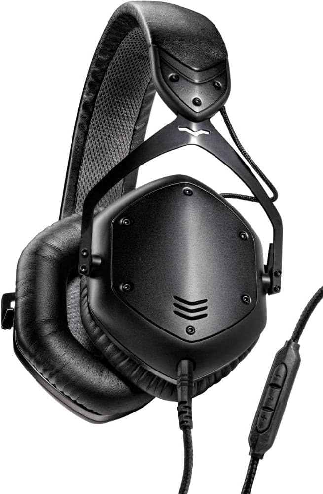 V-MODA Crossfade LP2 보컬 한정판 오버이어 소음 차단 금속 헤드폰 - 매트 블랙 : 모모스 스토리