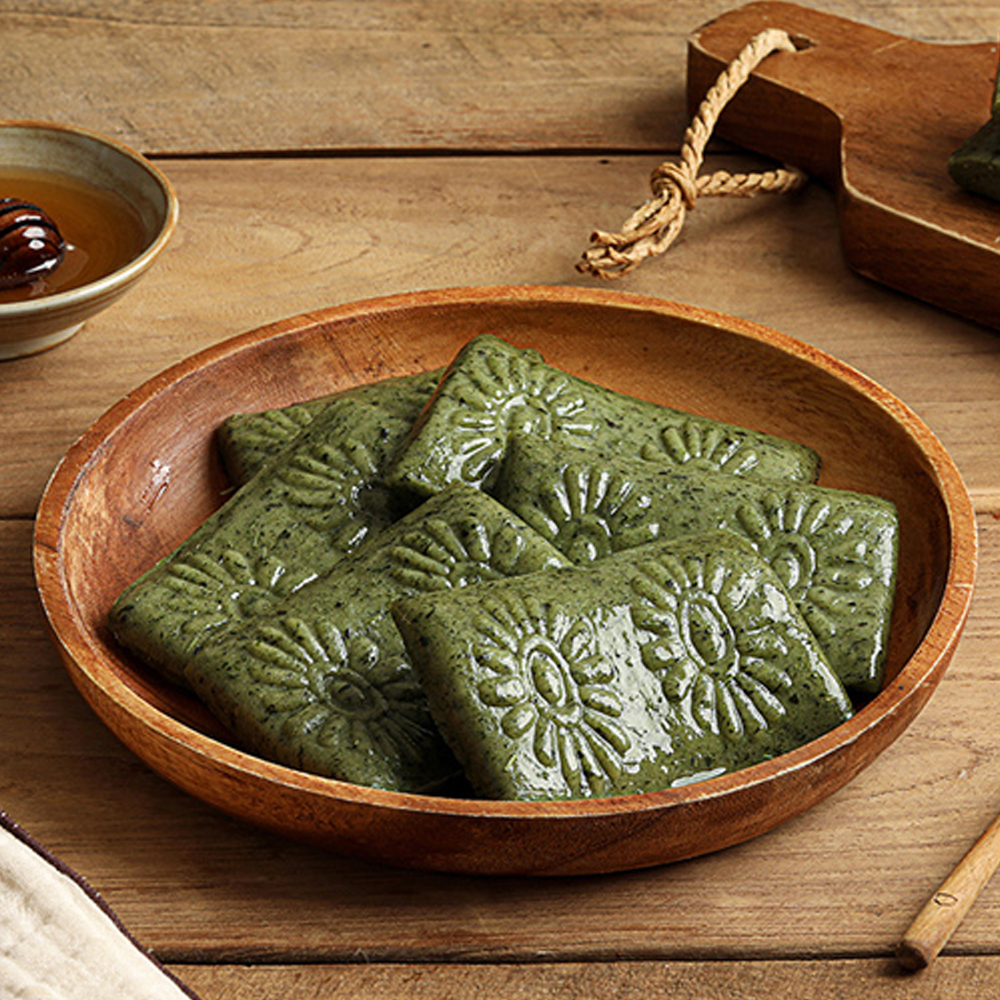 해풍 흰 쑥 절편떡 하얀절편 1+1 (2kg) : 더리얼파머스