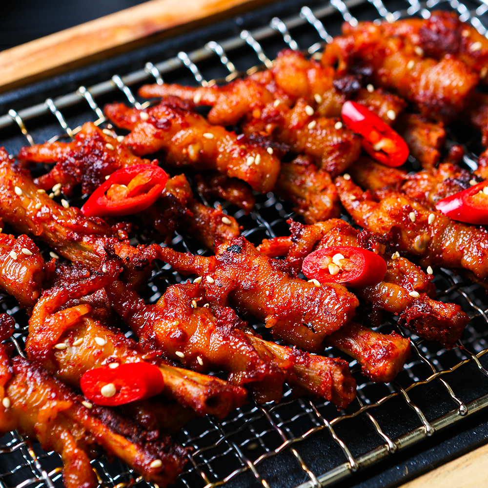 춘천 형제 한입불닭발 튤립달발(300g) : 춘천형제닭갈비