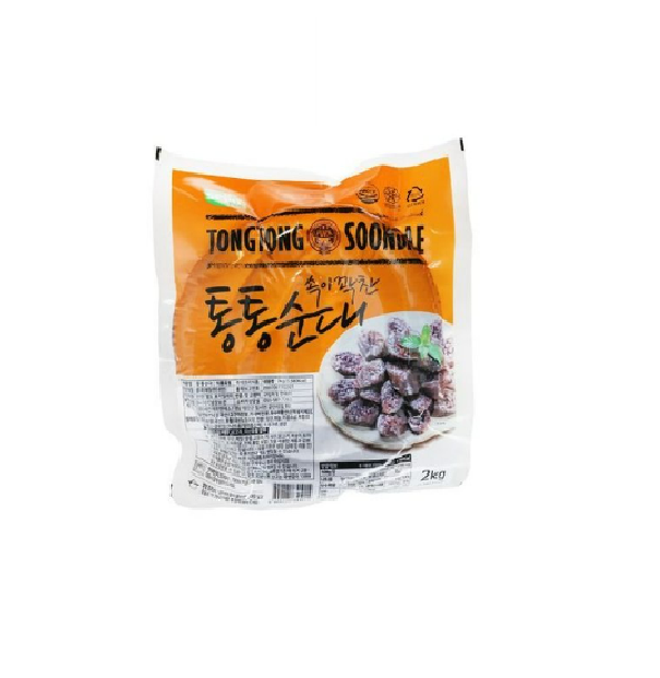 업소용 대용량 통통 찰순대 2kg 분식 떡볶이 : 윤market