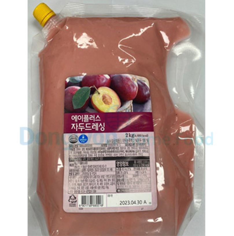 대상 에이플러스 자두드레싱 2kg x 5개 : 그린푸드마켓