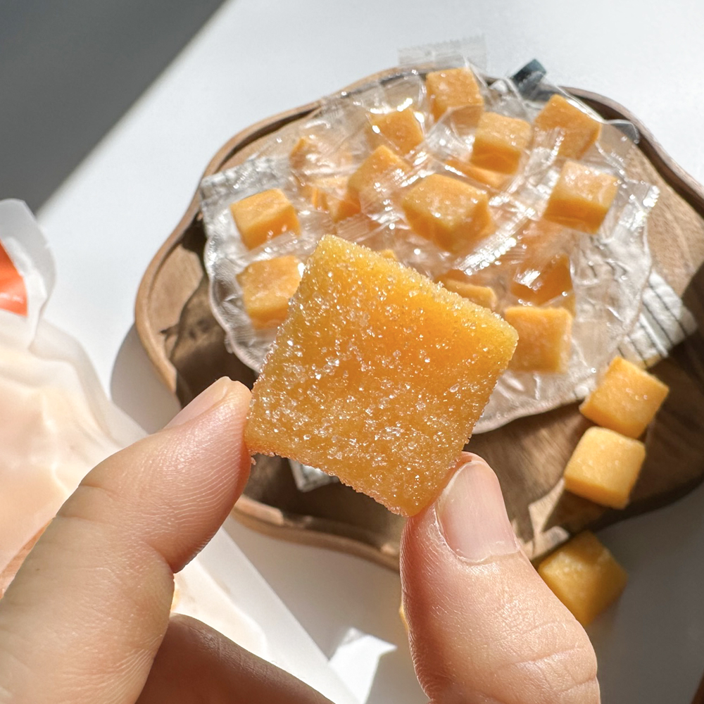 [개별포장] 까먹는 망고젤리 과일 애플망고젤리 큐브 500g : 말린 마켓