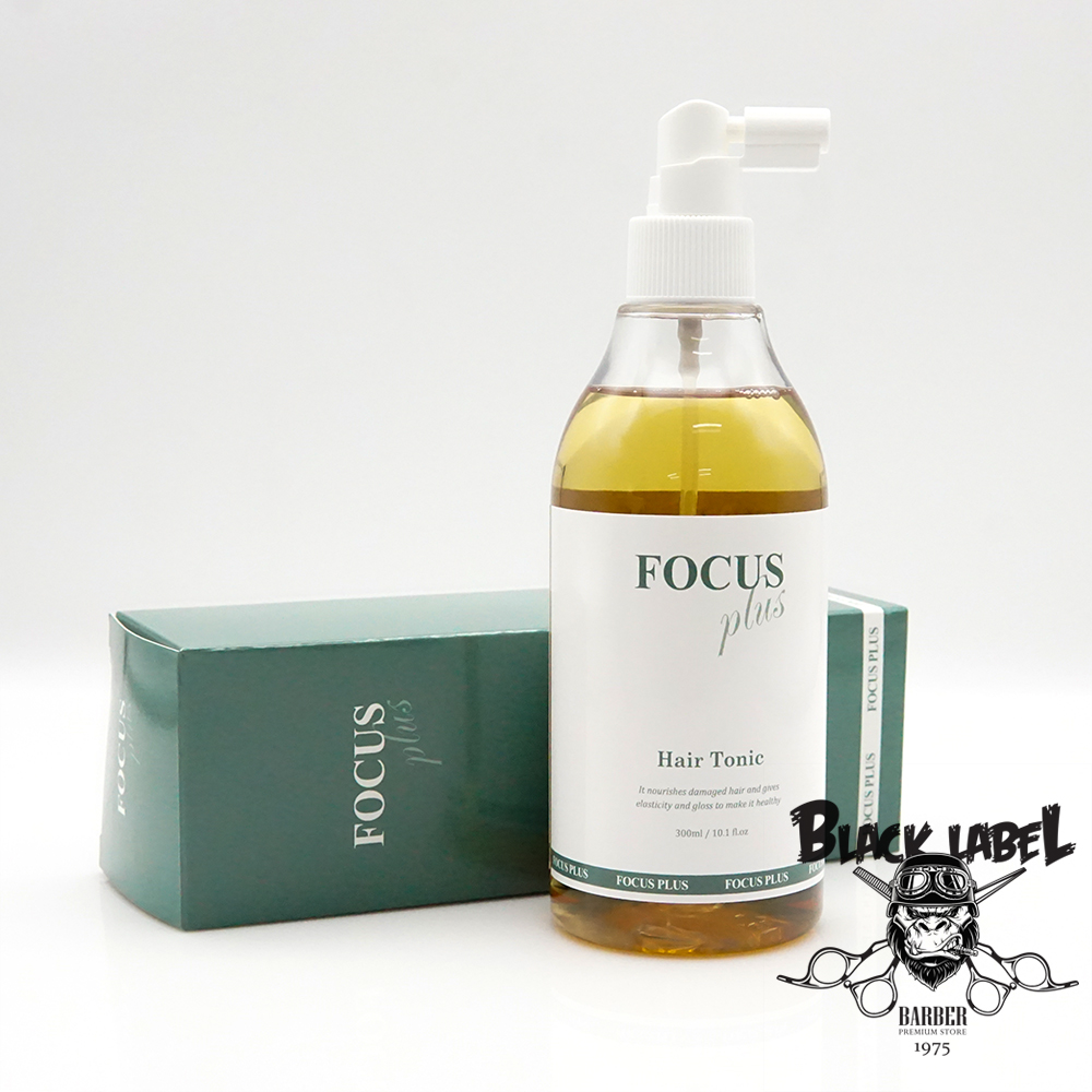 포커스 플러스 헤어토닉 300ml 대용량 : 블랙라벨 바버