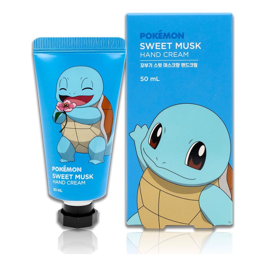 데일리 포켓몬 꼬부기 스윗 머스크향 핸드크림 50ml : pepe grey