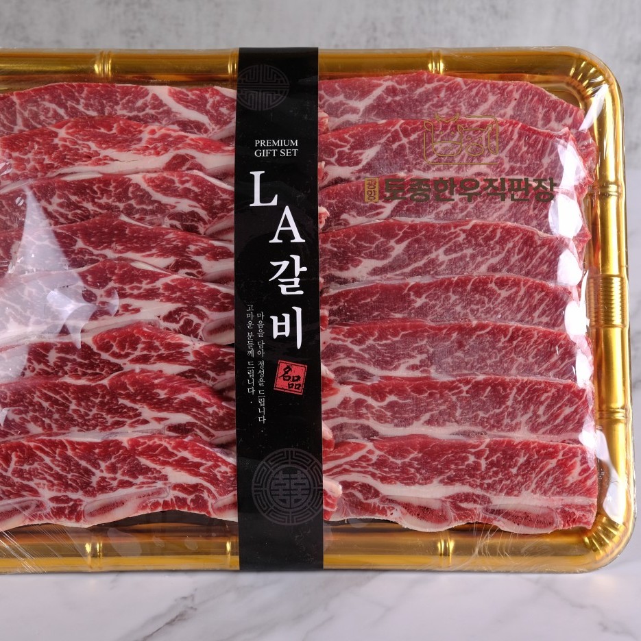 블랙앵거스 la 꽃갈비 선물세트3.8k 미국산 호주산 소갈비 구이용 설 추석 명절 선물 : 토종 한우직판장