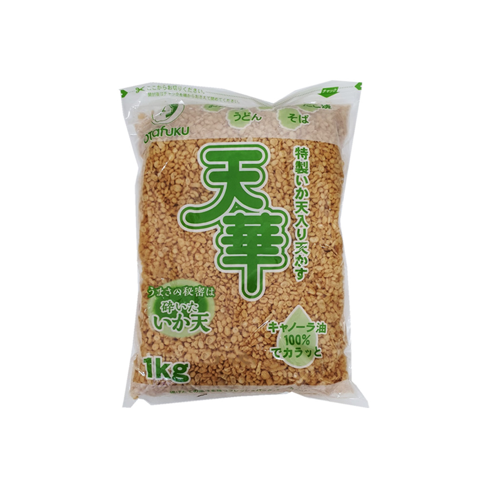 우동 전골 일식 요리 토핑용 오타후쿠 이카 오징어 텐까스 텐가츠 1kg : 티피마트