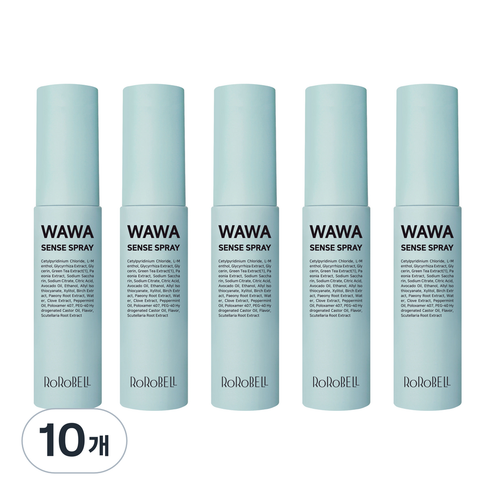 로로벨 와와 센스 구강 스프레이 10개 10ml : 올데이 올웨이즈
