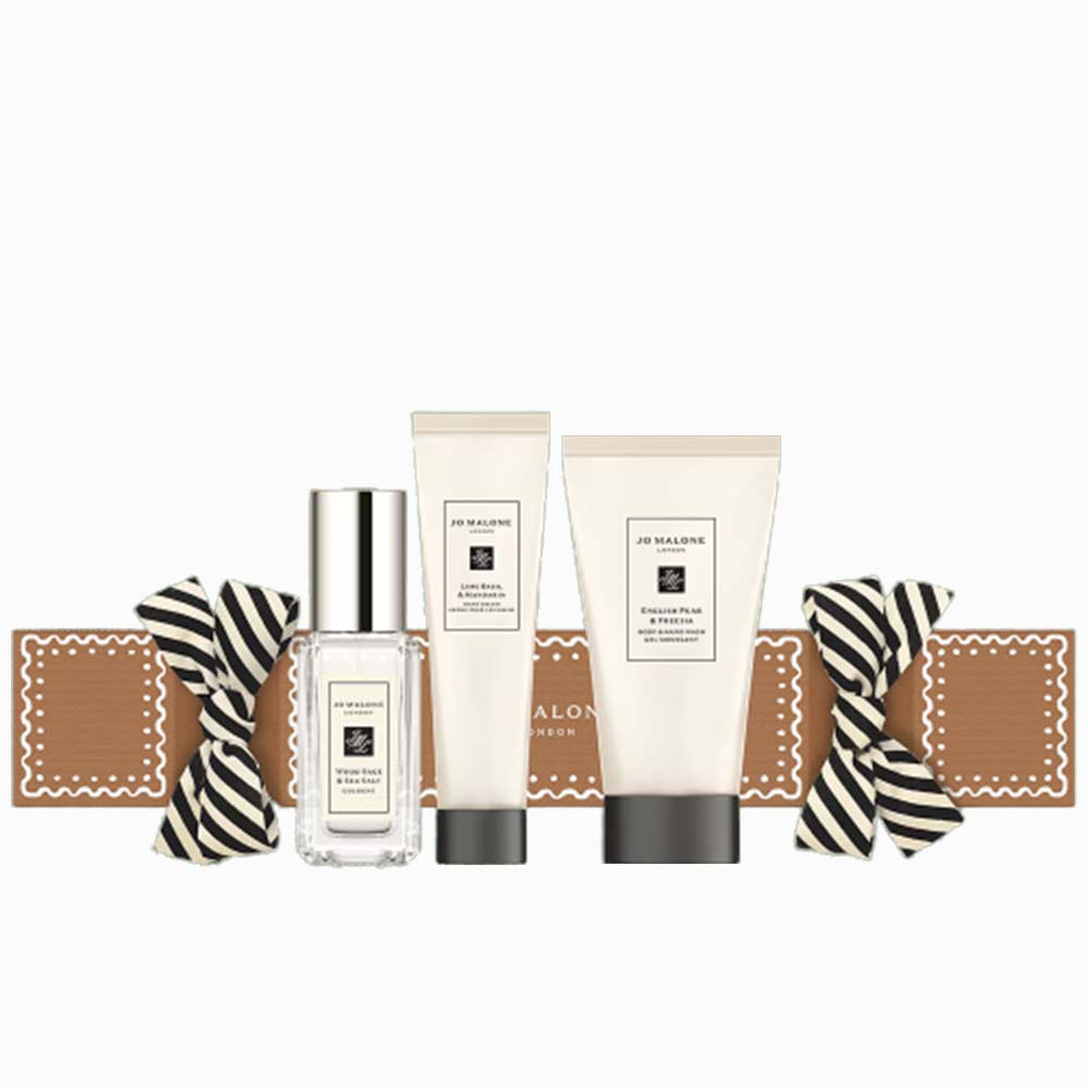 조말론 크리스마스 크래커 기프트 세트 한정판 리미티드 에디션 (코롱 9ml, 바디&핸드워시 30ml, 핸드크림 15ml) : 블루빅벤