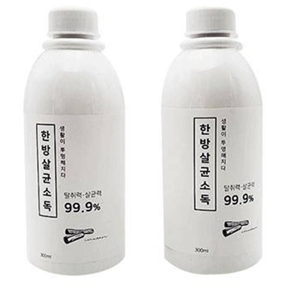 식당 업소용 한방 살균 탈취 소독액 리필 (300ml) : 피그머니