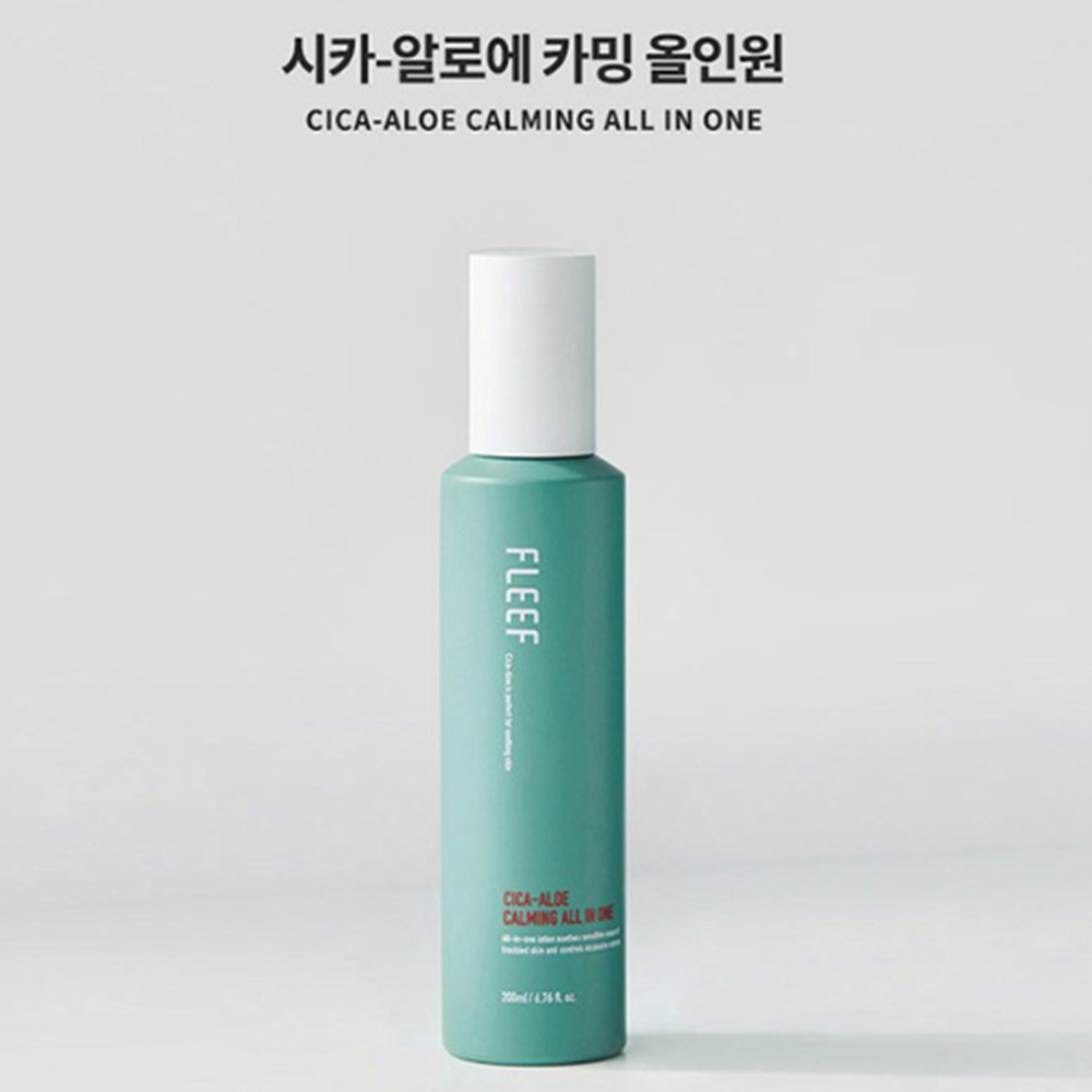 트러블 진정 알로에 올인원 카밍 올인원 무향 로션 올인원 200ml : 프롬두리