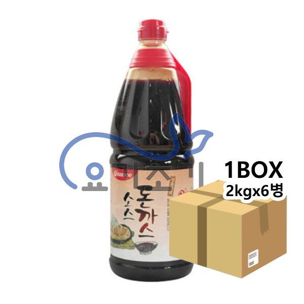 선도 돈가스소스 2kg x 6병 : 씨그린푸드