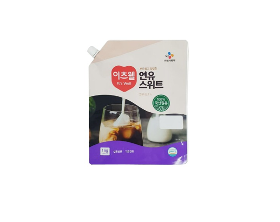 CJ 프레시웨이 이츠웰 연유스위트 1kg x 6개입 (1BOX) : 소소한 가치