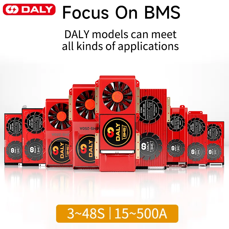 Daly 스마트 BMS 인버터 태양광 RV용 블루투스 앱 4S Lifepo4 8S 16S 30A 40A 120A 200A 300A 400A 500A : 노블레스U
