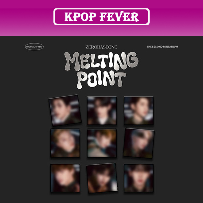 제베원 제로베이스원 멜팅포인트 디지팩 랜덤 버전 미니2집 ZB1 MELTING POINT : 케이팝피버