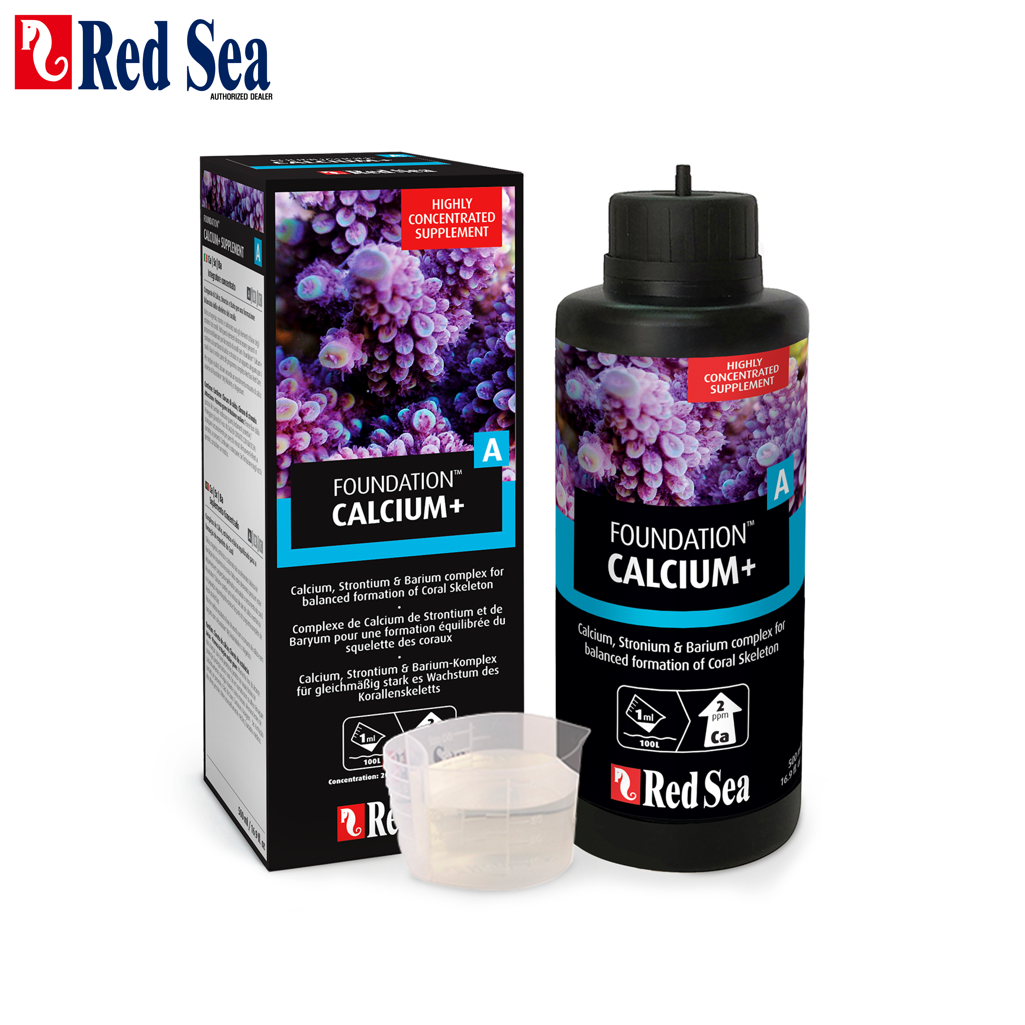 레드씨 Redsea 파운데이션 A 칼슘 플러스 500ml : 제이케이리테일