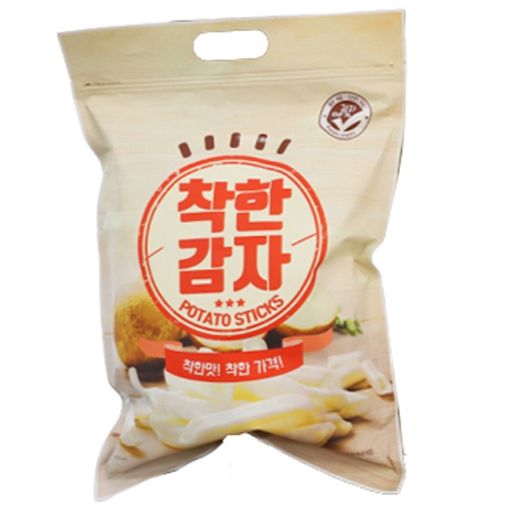 착한감자 대용량 글루텐프리 아기 과자 300g 감자맛 1개 : 올데이 올웨이즈