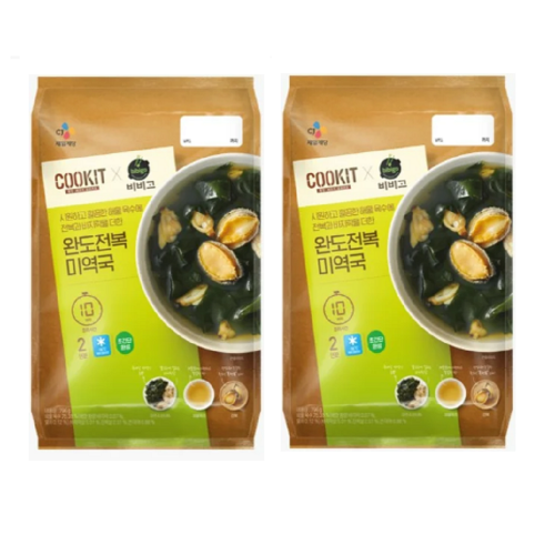 완도 전복 미역국_밀키트x2 간편식 밀키트 한국식품 : 마켓디에이알
